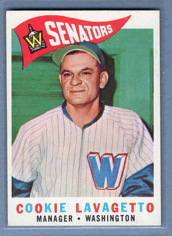 1960 Topps #221 Cookie Lavagetto EX-MT   GO340
