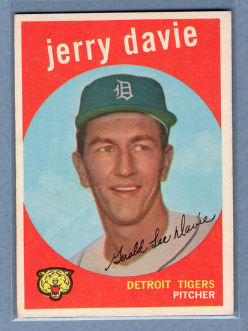 1959 Topps #256 Jerry Davie EX   GO410