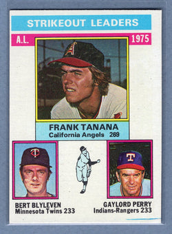 1976 Topps #204 Al Strikeout Leaders  (c) EX-MT  GO450