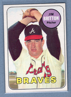 1969 Topps #154 Jim Britton  EX  GO602