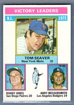 1976 Topps #199 Nl Victory Leaders  EX-MT  GOSB1