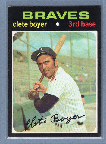 1971 Topps #374 Cletes Boyer (a) EX  GO950