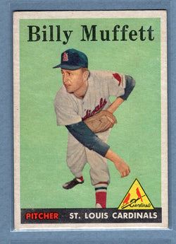 1958 Topps #143 Billy Muffett EX  GO129