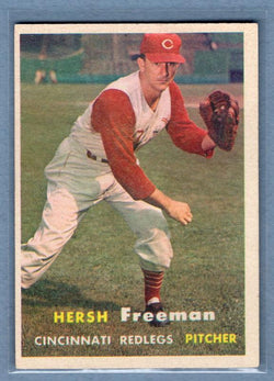 1957 Topps #32 Hersh Freeman VG-EX  GO295