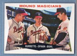 1960 Topps #230 Mound Magicians (Spahn,etc.) EX  GO480