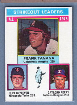 1976 Topps #204 Al Strikeout Leaders  (d) EX-MT  GO450