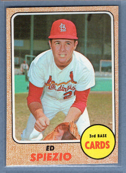 1968 Topps #349 Ed Spiezio (d)EX-MT  GO507