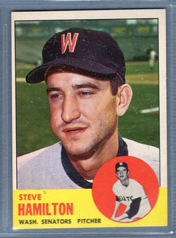 1963 Topps #171 Steve Hamilton EX-MT  GO393