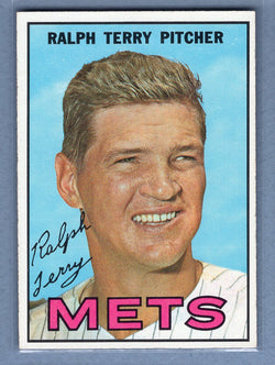 1967 Topps #59 Ralph Terry EX-MT  GO368