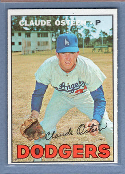 1967 Topps #330 Claude Osteen  EX-MT   GO340