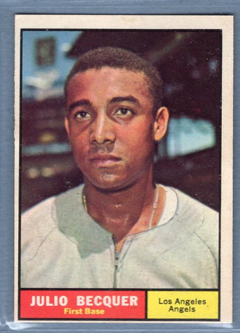 1961 Topps #329 Julio Becquer(a) VG-EX   GO417