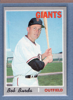 1970 Topps #357 Bob Burda  EX-MT  GO260