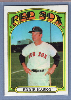 1972 Topps #218 Eddie Kasko MG EX  GO500