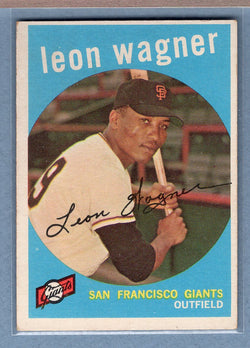 1959 Topps #257 Leon Wagner (b) EX   GO410