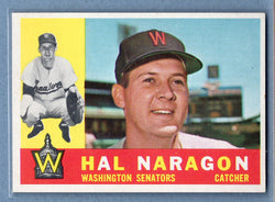 1960 Topps #231 Hal Naragon EX-MT  GO480
