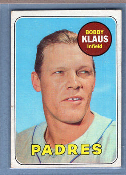 1969 Topps #387 Bobby Klaus (b) EX  GO577