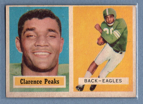 1957 Topps #37 Clarence Peaks EX-MT  GO28