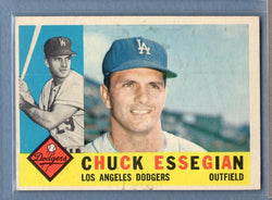 1960 Topps #166 Chuck Essegian(st) VG  GO550