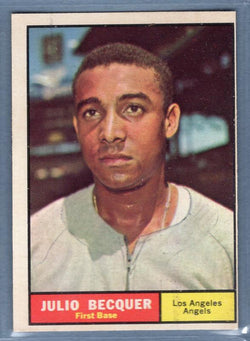 1961 Topps #329 Julio Becquer(b) VG-EX   GO417