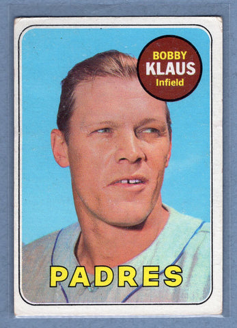 1969 Topps #387 Bobby Klaus (c) VG-EX  GO577