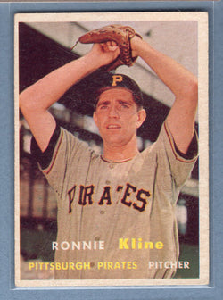 1957 Topps #256 Ronnie Kline  VG-EX   GO260