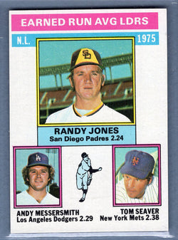 1976 Topps #201 Nl Era Leaders  EX-MT  GOSB1