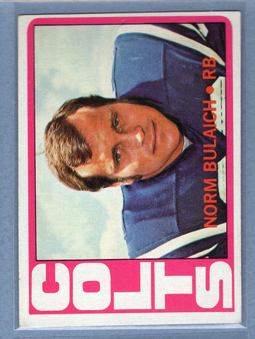 1972 Topps #232 Norm Bulaich EX  GO210