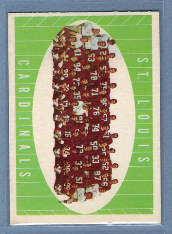 1961 Topps #121 St. Louis Cardinals Team Card  EX  GO801