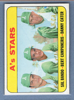 1969 Topps #556 A's Stars EX-MT  GO645