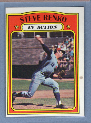 1972 Topps #308 Steve Renko IA EX-MT  GO483