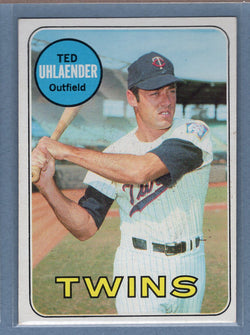 1969 Topps #194 Ted Uhlaender (st) VG  GO850