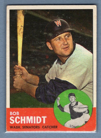 1963 Topps #94 Bob Schmidt VG-EX Set Break