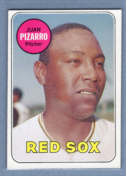 1969 Topps #498 Juan Pizarro  EX   GO501