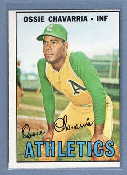 1967 Topps #344 Ossie Chavarria  EX   GO340