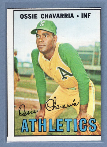 1967 Topps #344 Ossie Chavarria  EX   GO340