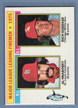 1976 Topps #205 Leading Firemen  (a) EX-MT  GO450