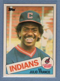 1985 Topps Tiffany #237 Julio Franco NM