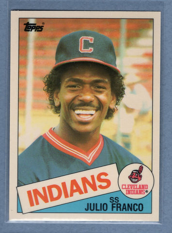 1985 Topps Tiffany #237 Julio Franco NM