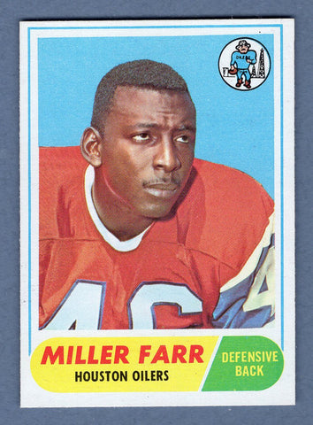 1968 Topps #172 Miller Farr EX-MT  GO153