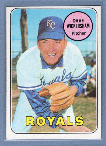 1969 Topps #647 Dave Wickersham EX  GO572
