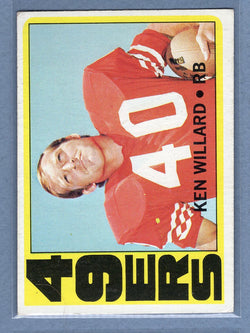1972 Topps #234 Ken Willard EX  GO210