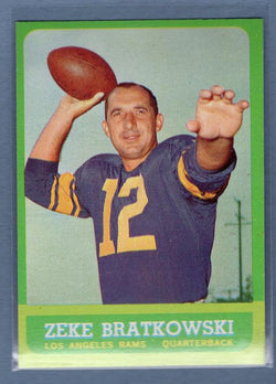 1963 Topps #38 Zeke Bratkowski EX-MT  GO74