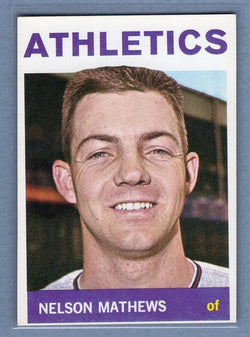 1964 Topps #366 Nelson Mathews EX-MT  GO264