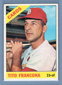1966 Topps #163 Tito Francona (a) EX  GO470