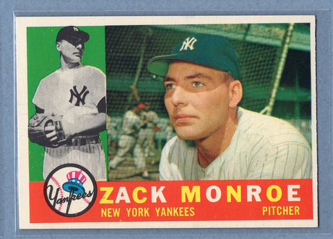 1960 Topps #329 Zack Monroe EX-MT  GO223