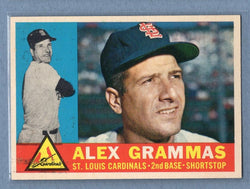1960 Topps #168 Alex Grammas(a) EX   GO550