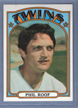 1972 Topps #201 Phil Roof EX-MT   GO464