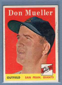 1958 Topps #253 Don Mueller(ST) VG-EX     G0364