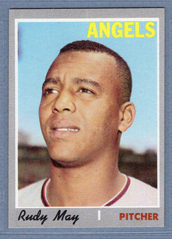 1970 Topps #203 Rudy May  EX-MT  SB2