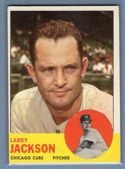 1963 Topps #95 Larry Jackson VG-EX Set Break